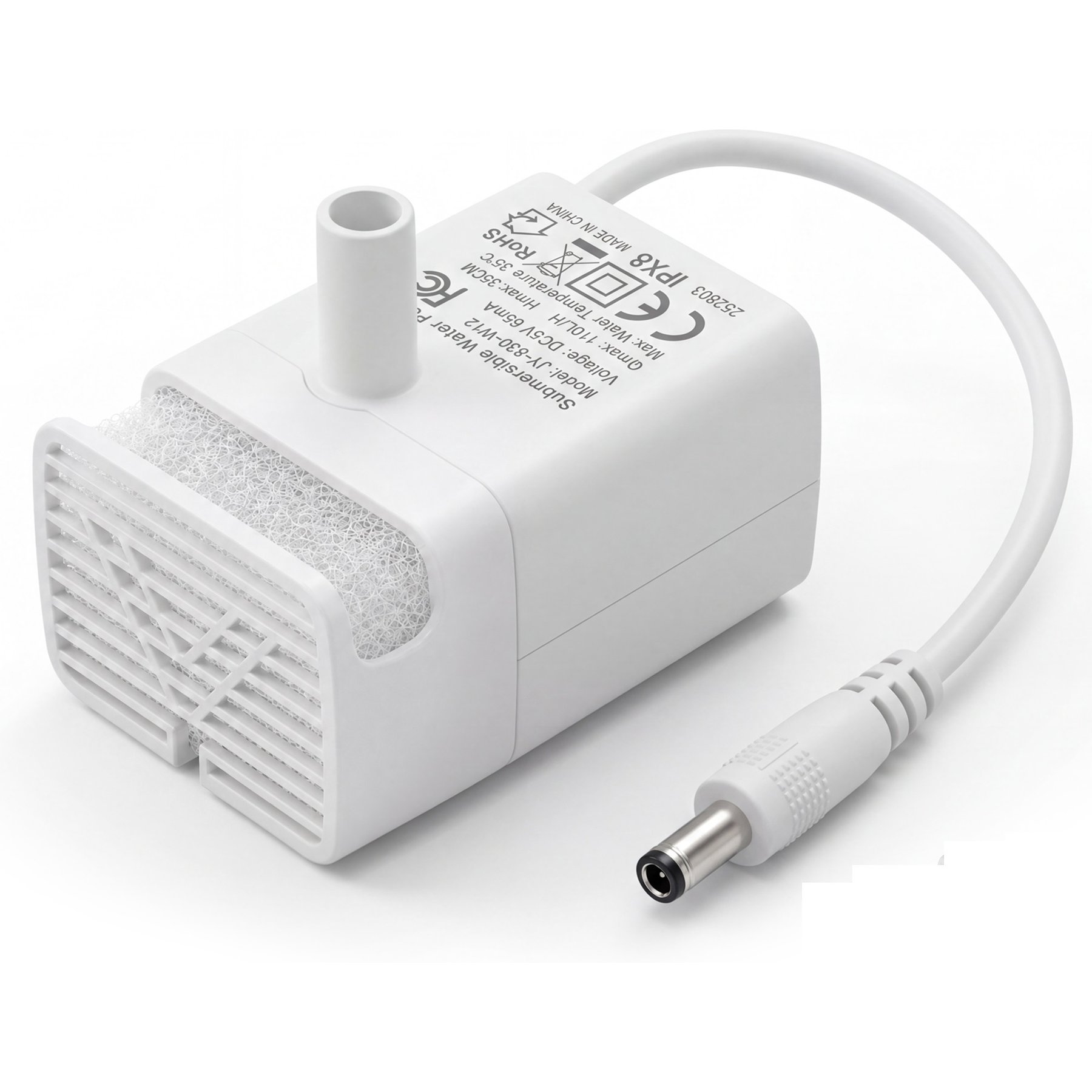 Casfuy W12 Ultra-Quiet Water Replacement Cat Fountain Pump