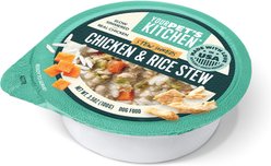 Your Pet's Kitchen Chicken & Rice Stew Shreds Wet Dog Food, 3.5-oz cup, case of 12