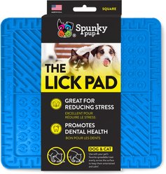 Spunky Pup Square Lick Pad Training Dog Toy, Assorted slide 2 of 2
