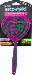 Spunky Pup Heart Lick-Pops Training Dog Toy, Multicolor