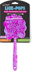 Spunky Pup Tree Lick-Pops Training Dog Toy, Pink/Purple