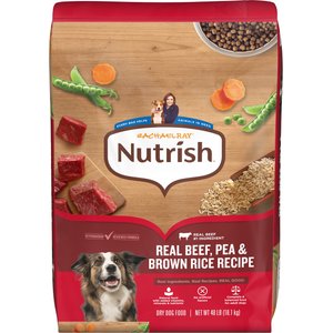 Rachael Ray Nutrish Whole Health Blend Real Beef, Pea, & Brown Rice Recipe Dry Dog Food, 40-lb bag