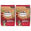 Rachael Ray Nutrish Whole Health Blend Real Beef, Pea, & Brown Rice Recipe Dry Dog Food, 80-lb bundle
