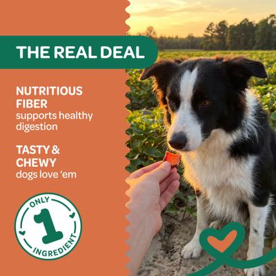 Show full view: Wholesome Pride Pet Treats Sweet Potato Bites 100% All-Natural Single Ingredient Dog Treats, 16-oz bag slide 4 of 10