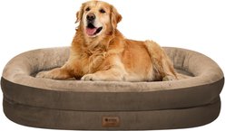 Wozoke Washable Orthopedic Dog Bed, Coffee, X-Large: 44 x 32 x 7.5-in