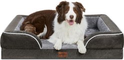 Comfort Expression Waterproof Orthopedic Foam Dog Bed, Dark Green, 36 x 27 x 7.5-in