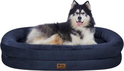 Wozoke Washable Orthopedic Dog Bed, Navy, XX-Large: 48 x 35 x 7.5-in