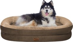 Wozoke Washable Orthopedic Dog Bed, Coffee, XX-Large: 48 x 35 x 7.5-in