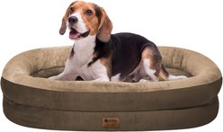 Wozoke Washable Orthopedic Dog Bed, Coffee, Large: 36 x 27 x 7-in