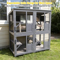 Aivituvin Catio Outdoor Cat House slide 2 of 9