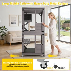 Aivituvin Catio Outdoor Cat House