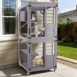 Aivituvin Catio Outdoor Cat House