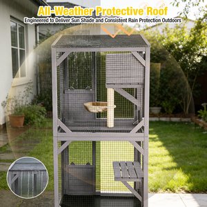 Aivituvin Catio Outdoor Cat House