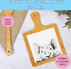 Pavilion Pig Trivet, Black/White