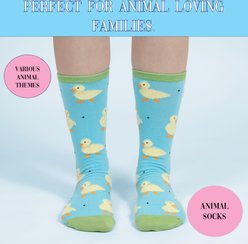 Pavilion Baby Duck Socks Memorial Keepsake, Multicolor, Medium/Large