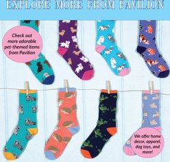 Pavilion Calico Cat Socks Memorial Keepsake, Multicolor, Medium/Large slide 2 of 3