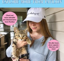 Pavilion Ask Me About My Cat Hat Memorial Keepsake, White slide 2 of 3