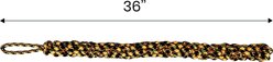 Bow-Wow Pet Halloween X-L Barrel of Braid Rope Dog Ropes Tug Toy, Orange slide 2 of 4