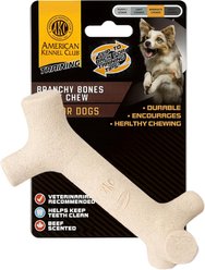 American Kennel Club Polypropylene Branch Bone Durable Beef Scented Training Dog Chew Toy
