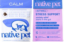 Native Pet Dog Calming & Stress Relief Bundle: Calm Chews + Stress Support Topper