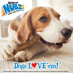 Nylabone Nubz Large Wild Antler Venison Hard Dog Chew Treats, 8 count slide 2 of 9