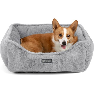 Nandog Nandog Cloud Collection Dog & Cat Bed, Pearl River Grey