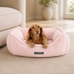 Nandog Cloud Collection Dog & Cat Bed, Blush Pink slide 2 of 9