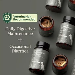 AnimalBiome Gut Maintain Probiotics & Prebiotics Digestive Health Supplement for Medium Dogs, 60 count slide 2 of 9