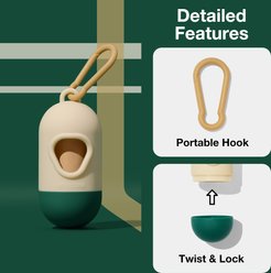 VETRESKA Santal Forest Dog Poop Bags & Dispenser Set, 105 count slide 2 of 7