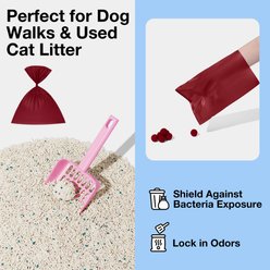 VETRESKA Mist & Merlot Dog Poop Bags Refill Set, 300 count slide 2 of 7