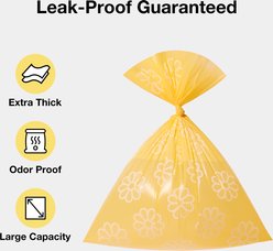 VETRESKA Daisy Dog Poop Bags & Dispenser Set, 105 count slide 2 of 8