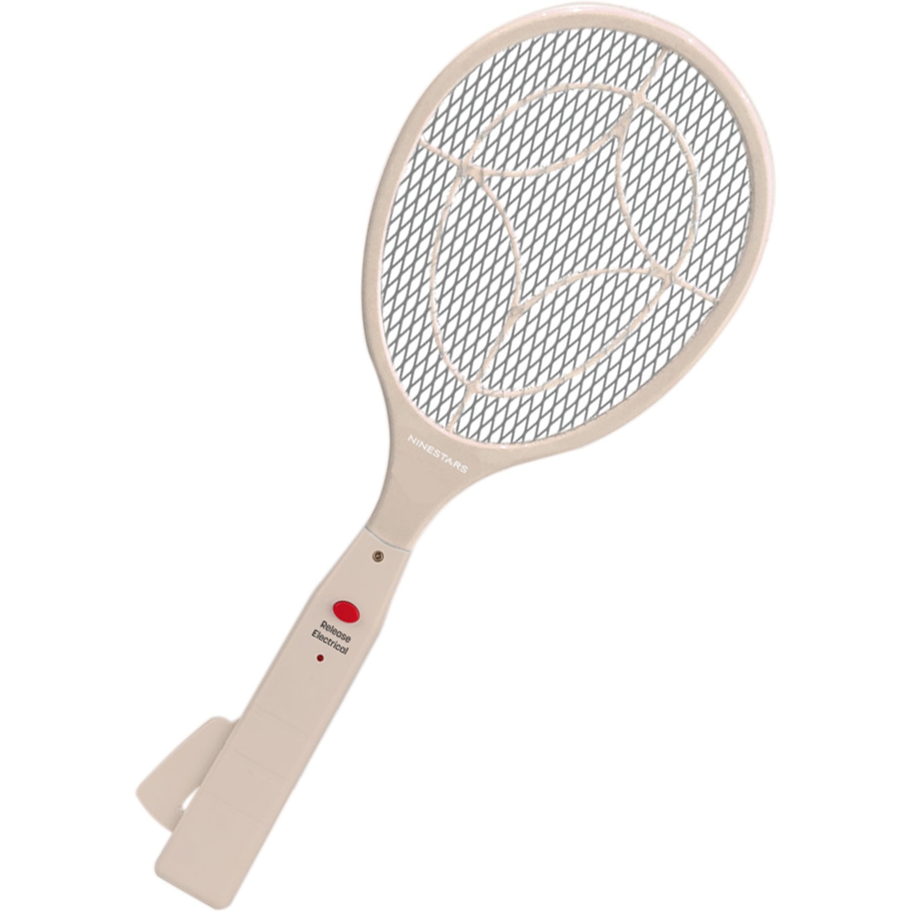 NineStars Electric Mosquito Fly Swatter, White