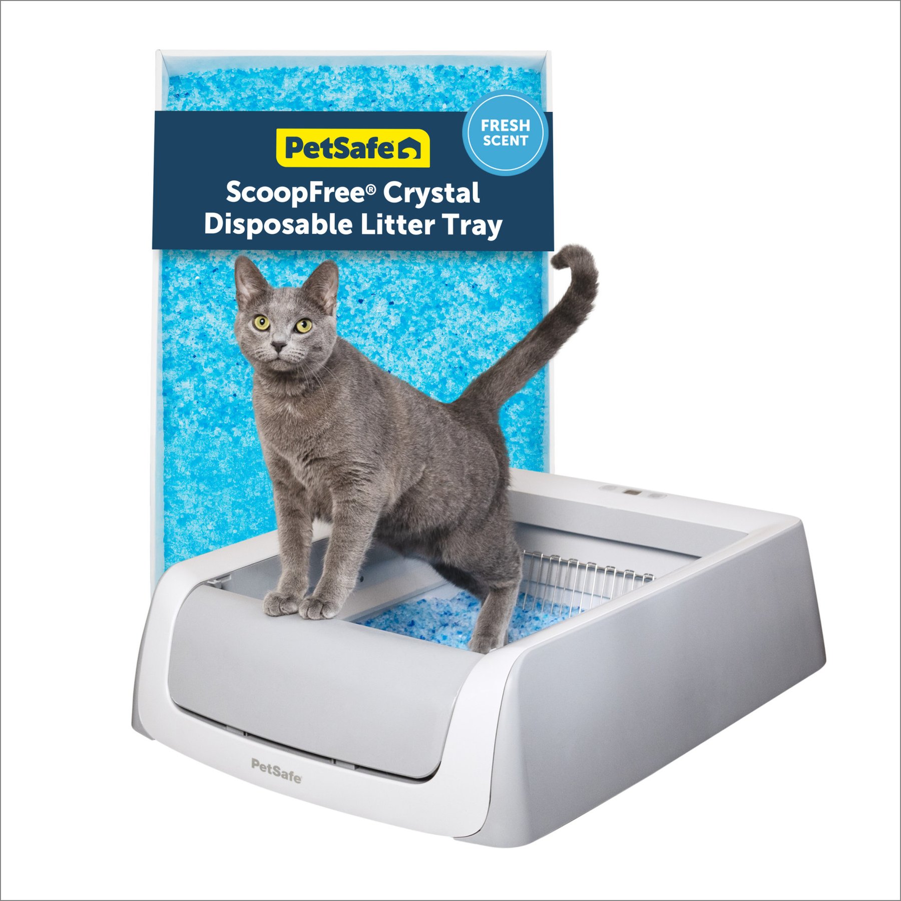 Automatic Cat Litter Box, ScoopFree Original, Gray