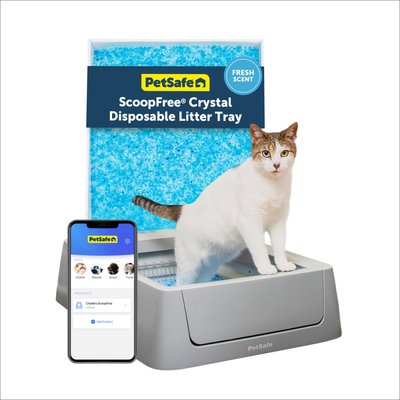 PetSafe PetSafe ScoopFree Crystal Smart Self-Cleaning Cat Litter Box