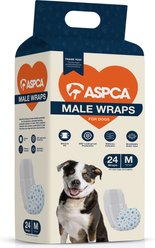 ASPCA Disposable Male Dog Diapers, Medium: 18 to 25-in waist, 24 count slide 1 of 9