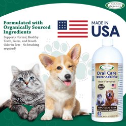 Mad About Organics Oral Care Non Flavored Dog Dental Water Additive, 32-fl oz, 92 servings slide 2 of 5