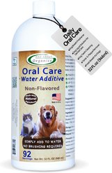 Mad About Organics Oral Care Non Flavored Dog Dental Water Additive, 32-fl oz, 92 servings