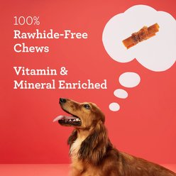 DreamBone Mini Sticks Wrapped with Real Chicken & Peanut Butter Rawhide Free Dog Chew Treats, 20 count slide 2 of 9