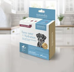 Totoniks Fussy Eater & Hydration Refill Pack Immune Support Venison Flavored Powder Supplement for Small Dogs, 15 count