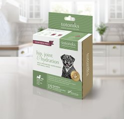 Totoniks Hip, Joint & Hydration Refill Pack Venison Flavored Powder Supplement for Small Dogs, 15 count