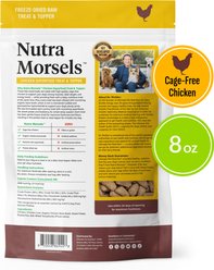 Ultimate Pet Nutrition Nutra Morsels Chicken Superfood Treat & Dog Food Topper, 8-oz bag slide 2 of 7