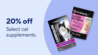 20% off select cat supplements