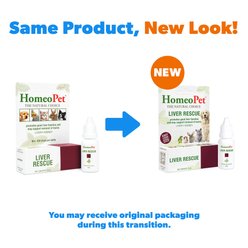 HomeoPet Liver Rescue Homeopathic Medicine for Liver Disease for Birds, Cats, Dogs & Small Pets, 450 drops slide 2 of 8