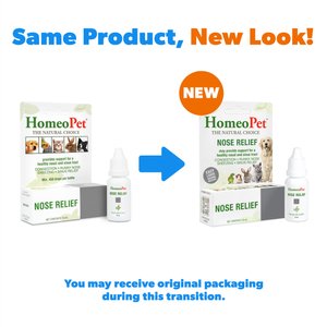 HomeoPet Nose Relief Homeopathic Medicine for Allergies & Respiratory Infections for Birds, Cats, Dogs & Small Pets, 450 drops