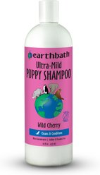 Earthbath Ultra-Mild Wild Cherry Puppy Shampoo, 16-fl oz bottle slide 1 of 9