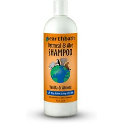 Earthbath Oatmeal & Aloe Itch Relief Vanilla Almond Dog & Cat Shampoo, 16-fl oz bottle