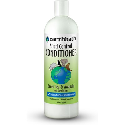 Earthbath Earthbath Shed Control Green Tea & Awapuhi Conditioner for Dogs, 16-oz