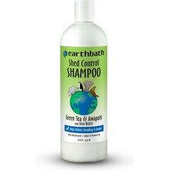 Earthbath Shed Control Green Tea & Awapuhi Dog & Cat Shampoo, 16-fl oz bottle
