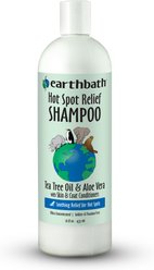 Earthbath Hot Spot Relief Tea Tree & Aloe Dog & Cat Shampoo, 16-fl oz bottle