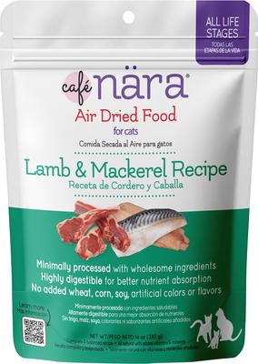 Cafe Nara Lamb & Mackerel Recipe Air Dried Cat Food